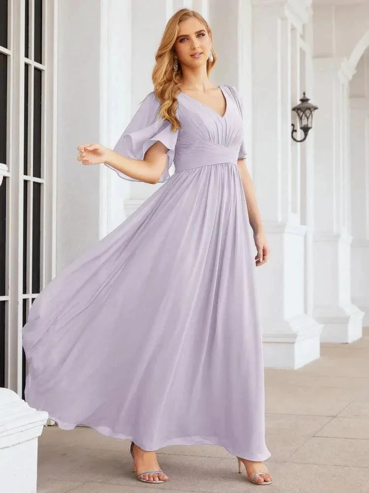 Numbersea Bridesmaid Dresses for Women Wedding Long Party Prom Dress  28068 - Image 40