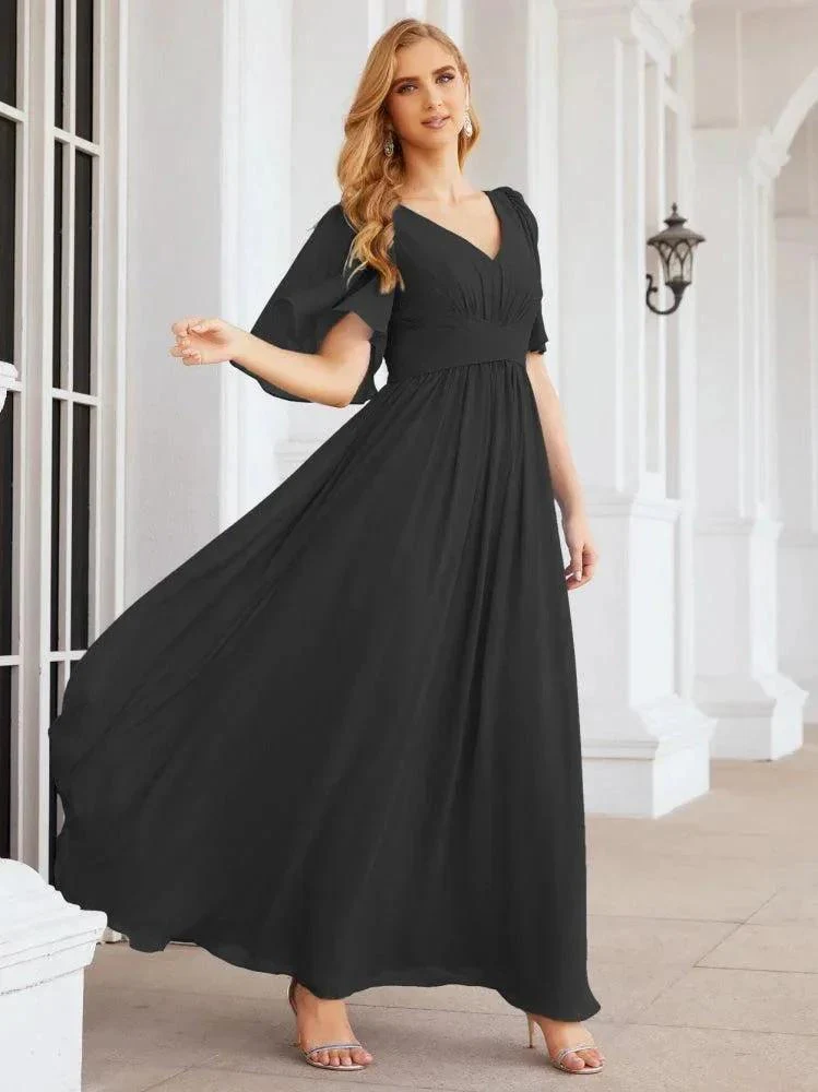Numbersea Bridesmaid Dresses for Women Wedding Long Party Prom Dress  28068 - Image 43