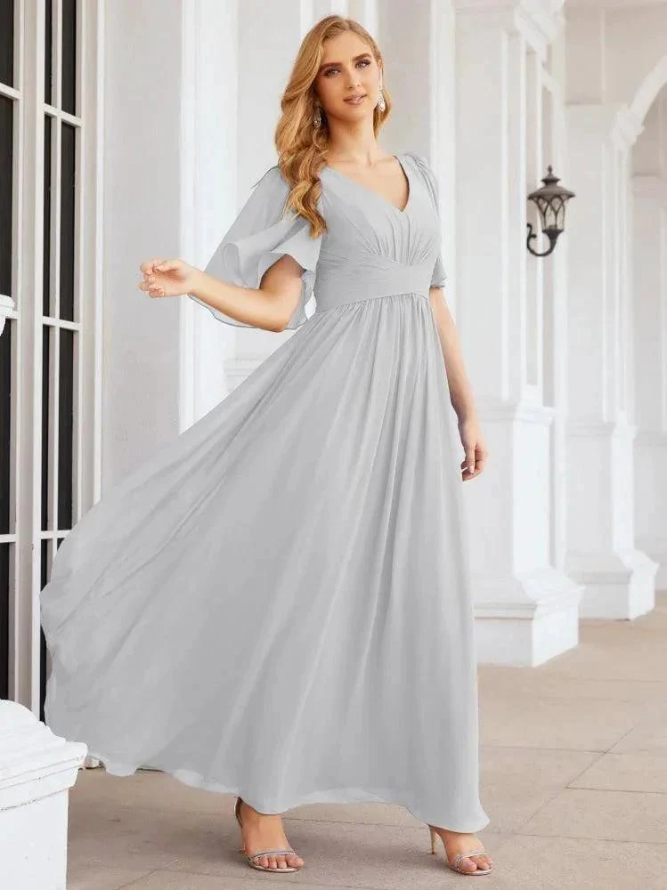Numbersea Bridesmaid Dresses for Women Wedding Long Party Prom Dress  28068 - Image 79