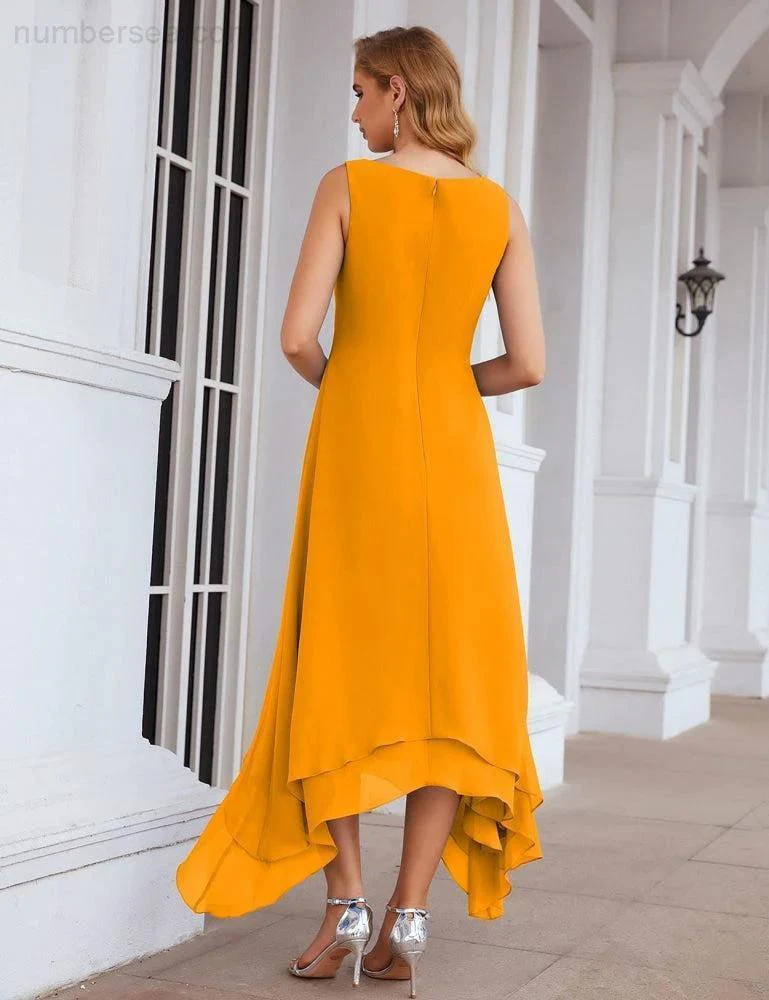 Sunnderly Chiffon Plus Size Mother of Bride Dresses with Jacket Formal Dresses for Wedding SY28073 - Image 23