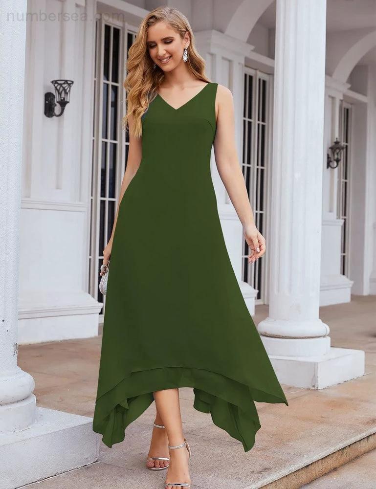 Sunnderly Chiffon Plus Size Mother of Bride Dresses with Jacket Formal Dresses for Wedding SY28073 - Image 49