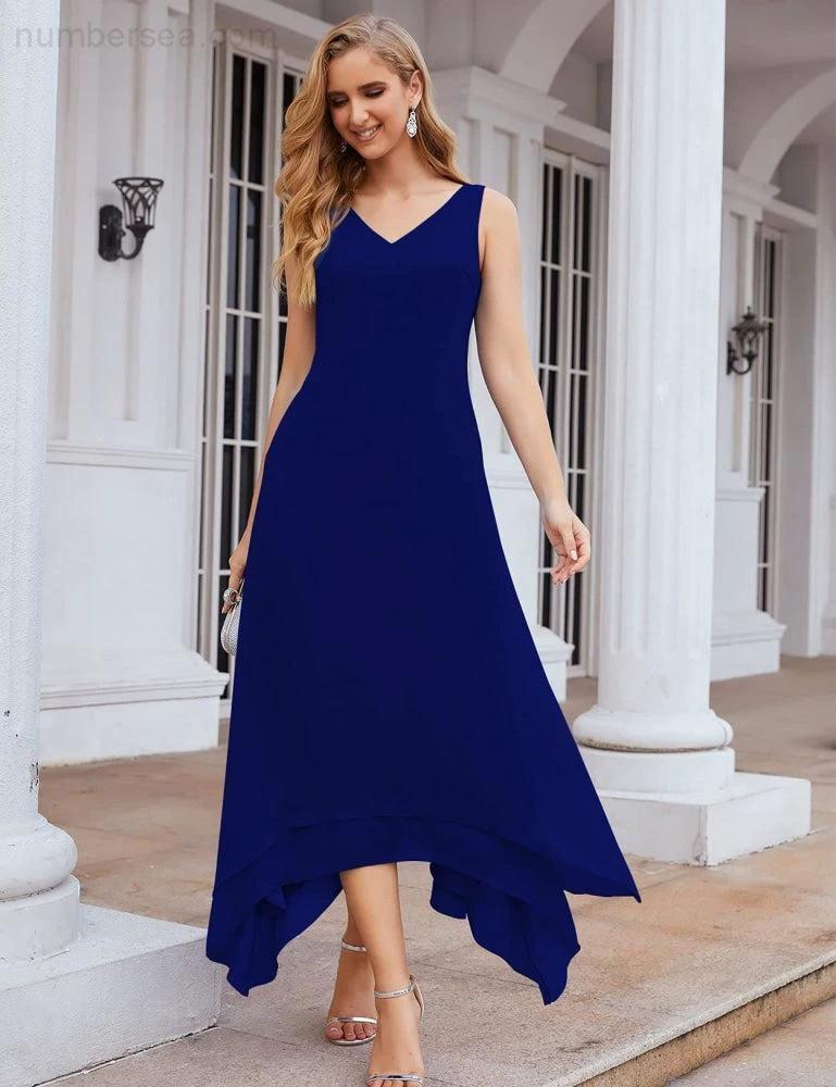 Sunnderly Chiffon Plus Size Mother of Bride Dresses with Jacket Formal Dresses for Wedding SY28073 - Image 59