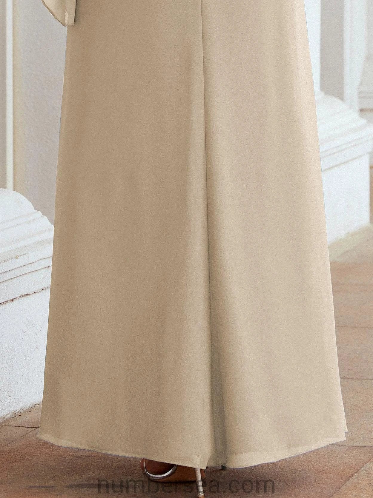Sunnderly Formal Party Gown Dress Long Mother of The Bride Dresses with Ruffle Cape SY28026 - Image 95