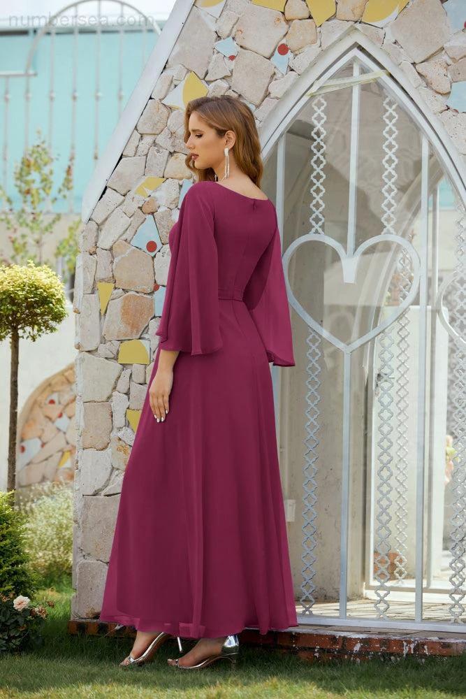 Sunnderly Mother of The Bride Dresses Formal Prom Dress for Wedding Guest SY28012 - Image 102