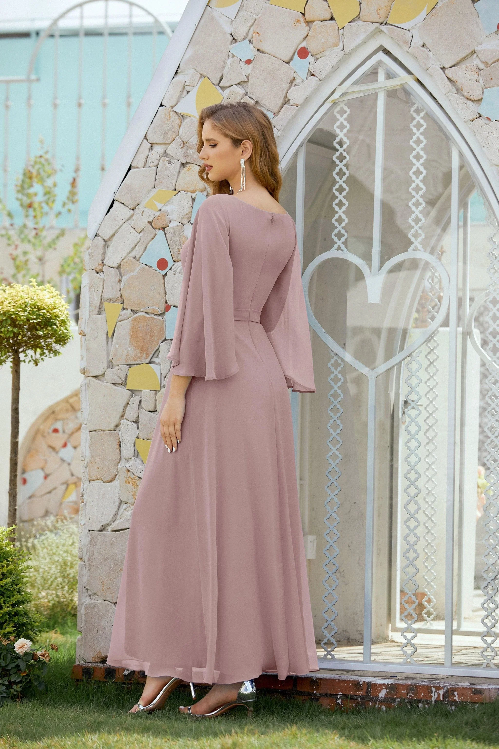 Sunnderly Mother of The Bride Dresses Formal Prom Dress for Wedding Guest SY28012 - Image 3