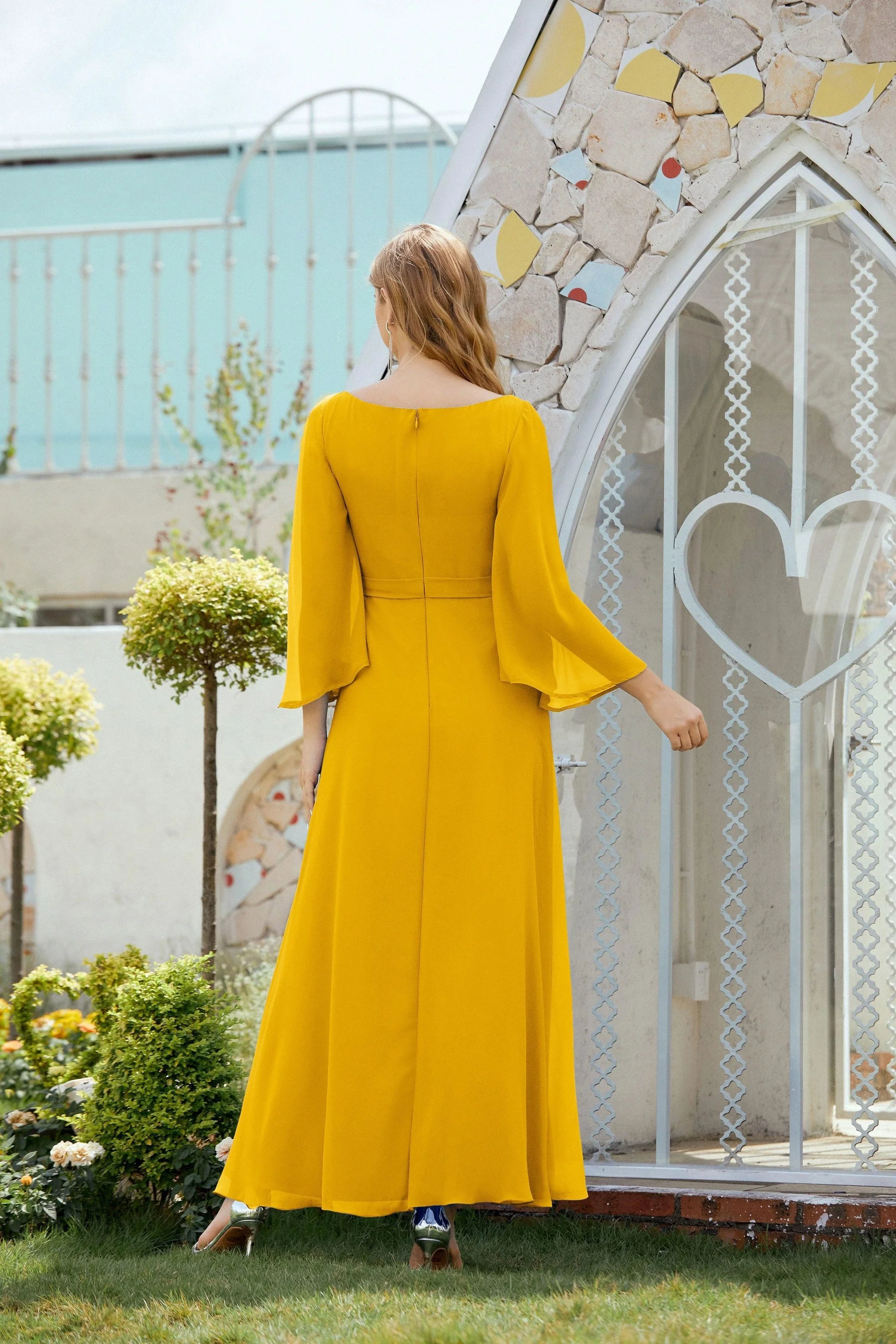 Sunnderly Mother of The Bride Dresses Formal Prom Dress for Wedding Guest SY28012 - Image 5