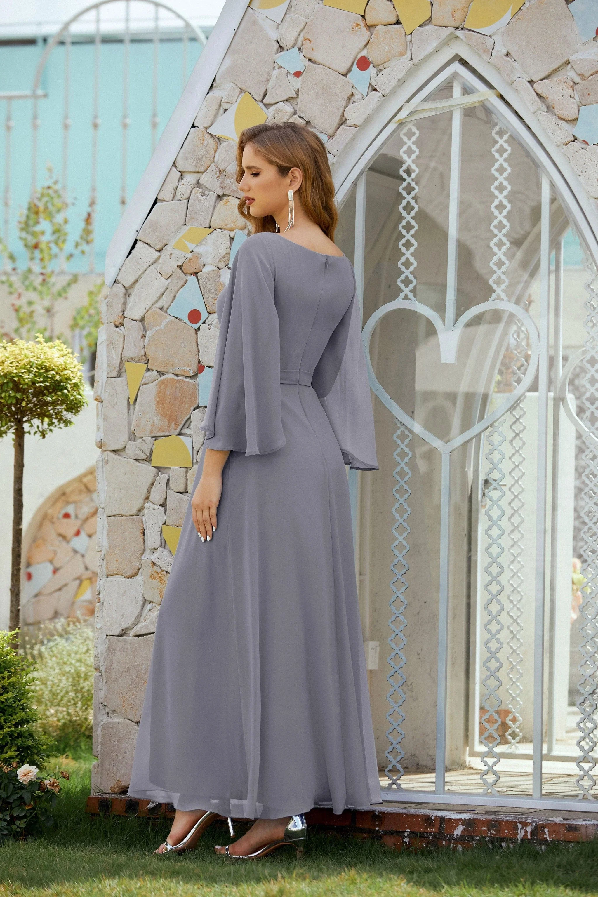 Sunnderly Mother of The Bride Dresses Formal Prom Dress for Wedding Guest SY28012 - Image 9