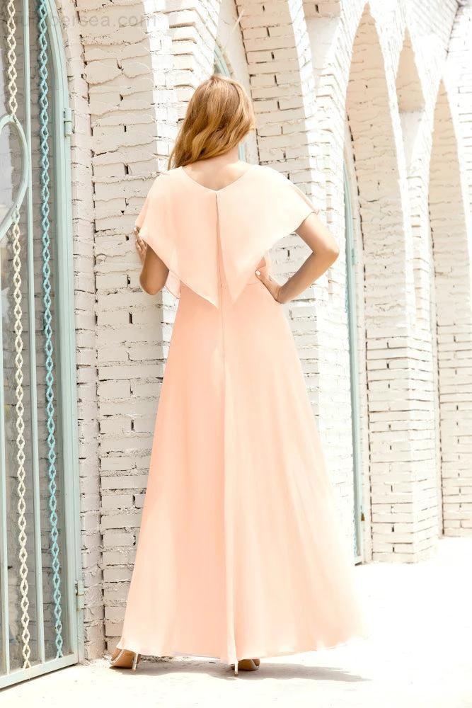 Numbersea  Mother of The Bride Dresses Plus Size V-Neck Floor Length Formal Prom Dress for Wedding Guest 28020 - Image 138