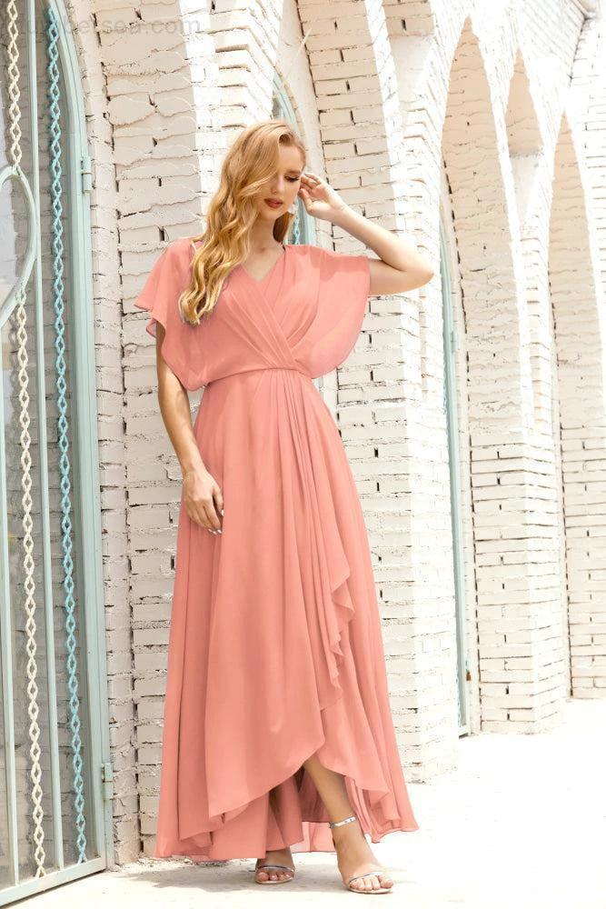 Numbersea  Mother of The Bride Dresses Plus Size V-Neck Floor Length Formal Prom Dress for Wedding Guest 28020 - Image 23
