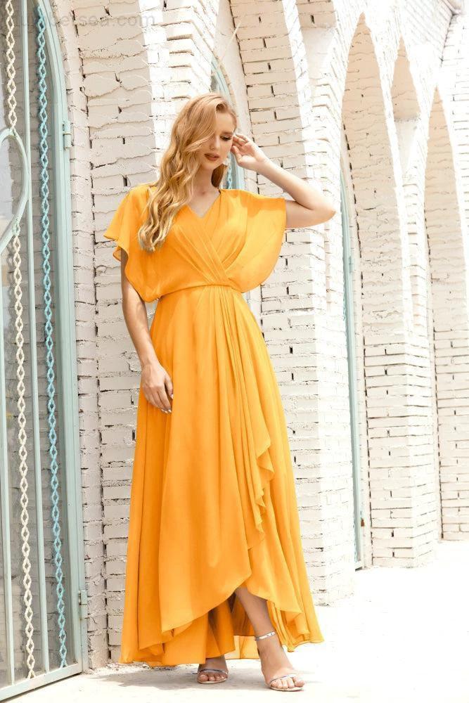 Numbersea  Mother of The Bride Dresses Plus Size V-Neck Floor Length Formal Prom Dress for Wedding Guest 28020 - Image 7