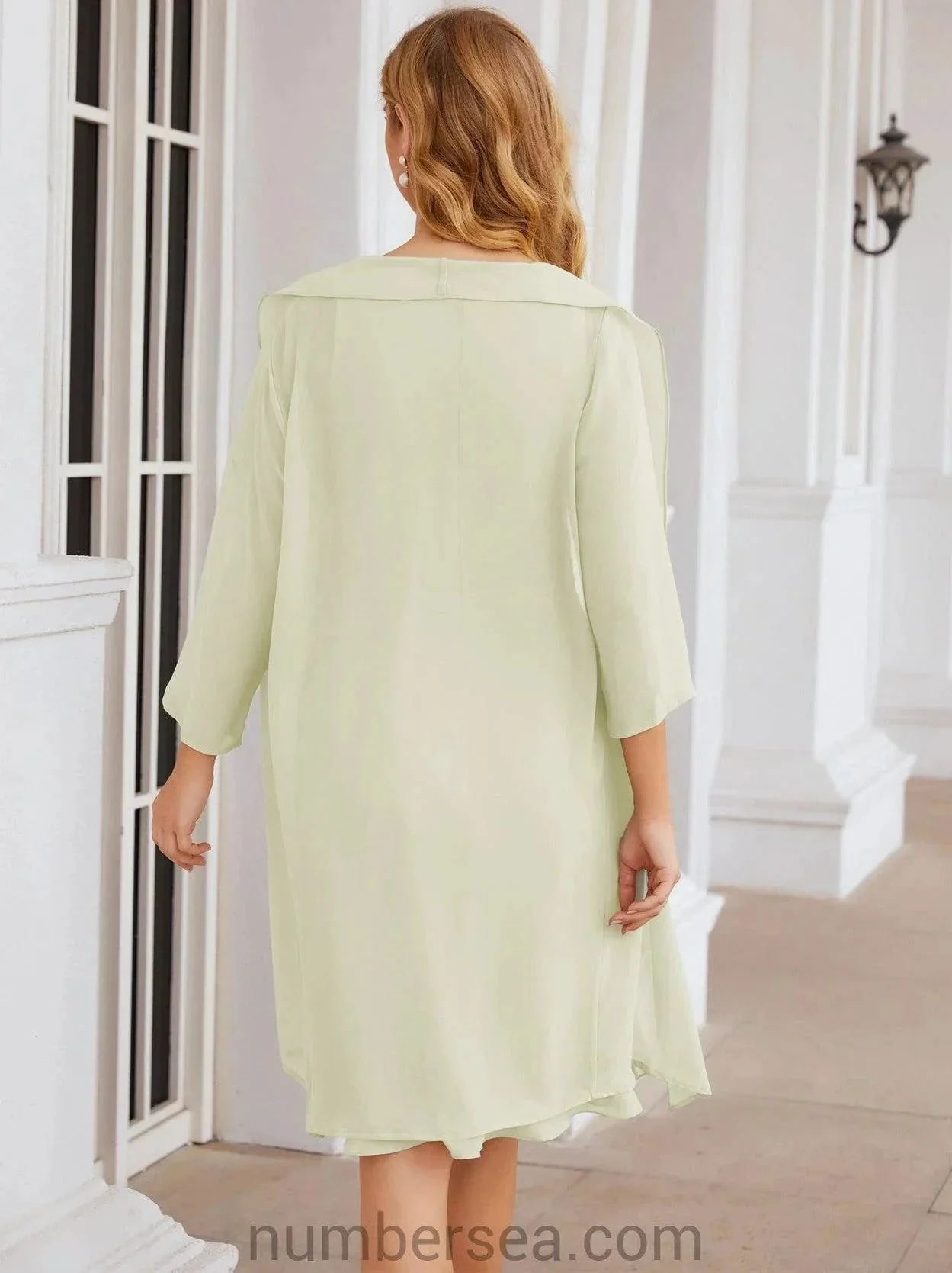 Sunnderly Mother of The Bride Dresses Prom Dress Casual Pleated Dress  SY28065 - Image 102