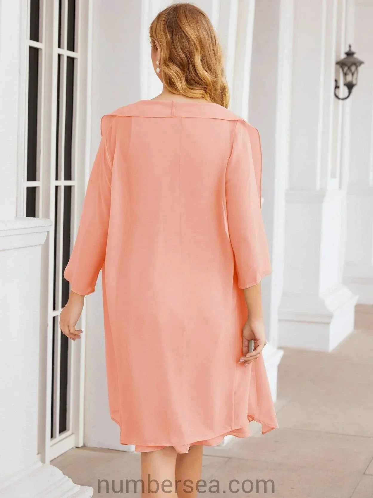 Sunnderly Mother of The Bride Dresses Prom Dress Casual Pleated Dress  SY28065 - Image 114