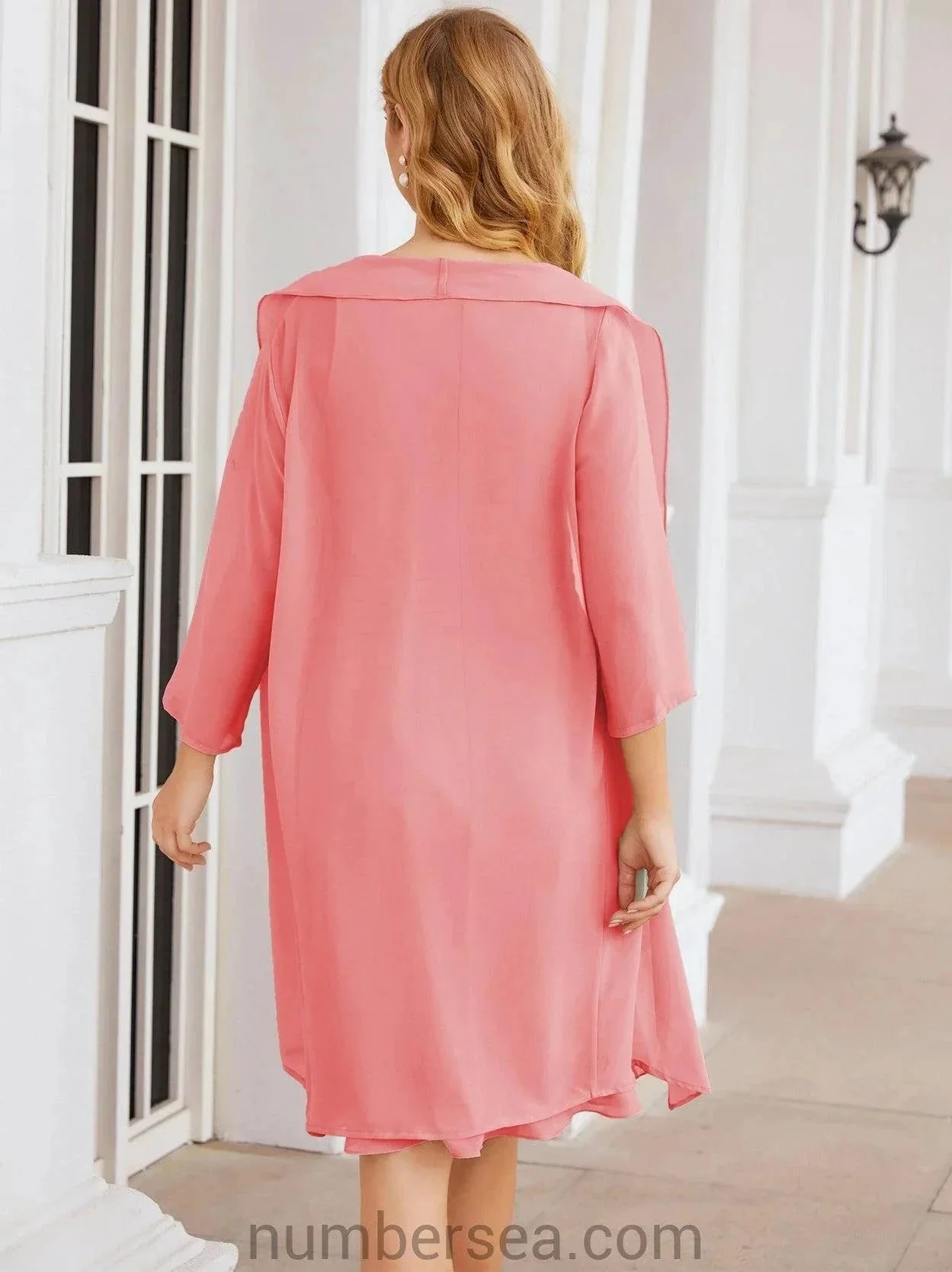 Sunnderly Mother of The Bride Dresses Prom Dress Casual Pleated Dress  SY28065 - Image 118