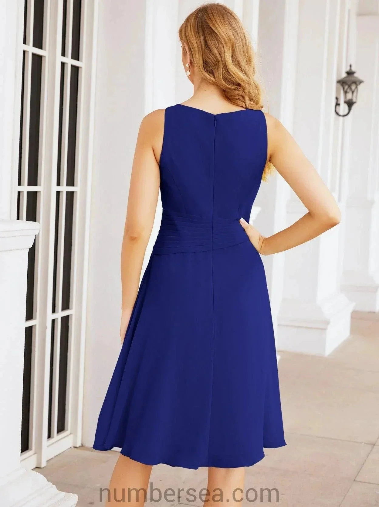 Sunnderly Mother of The Bride Dresses Prom Dress Casual Pleated Dress  SY28065 - Image 148