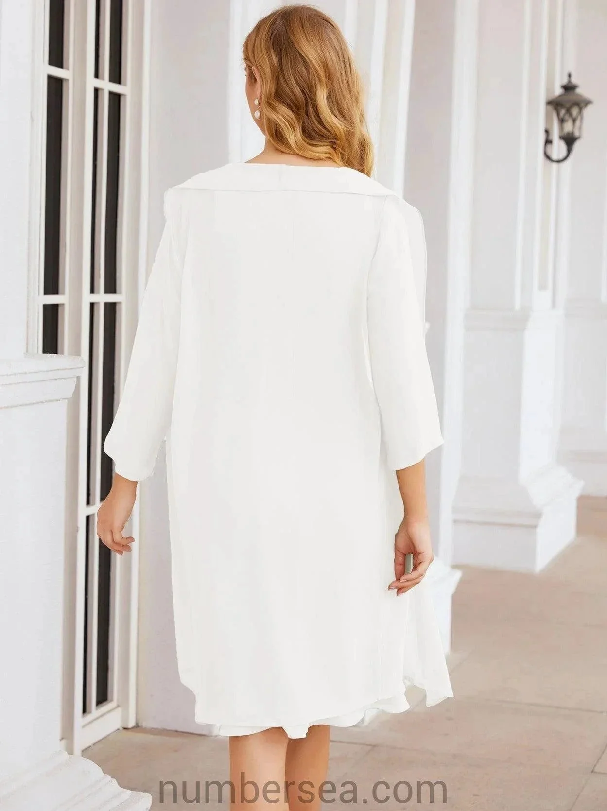 Sunnderly Mother of The Bride Dresses Prom Dress Casual Pleated Dress  SY28065 - Image 166