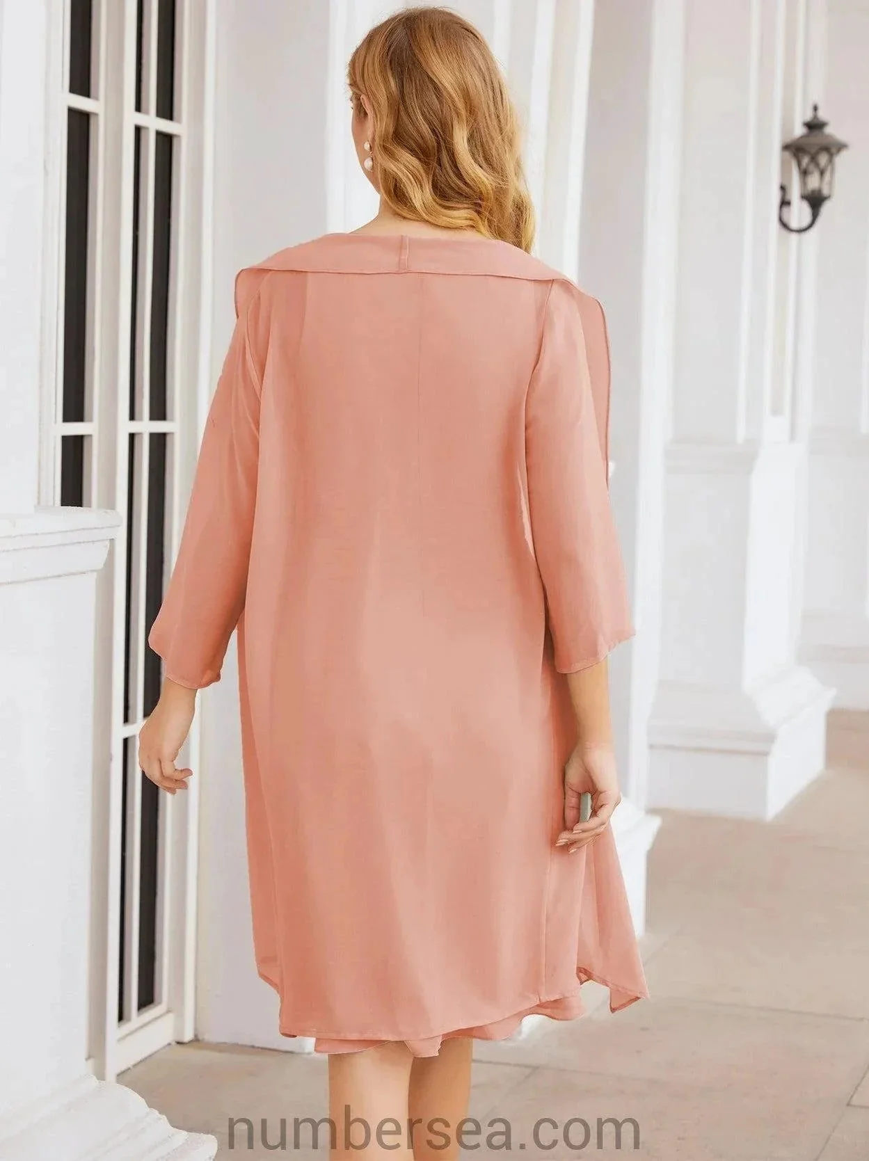 Sunnderly Mother of The Bride Dresses Prom Dress Casual Pleated Dress  SY28065 - Image 22