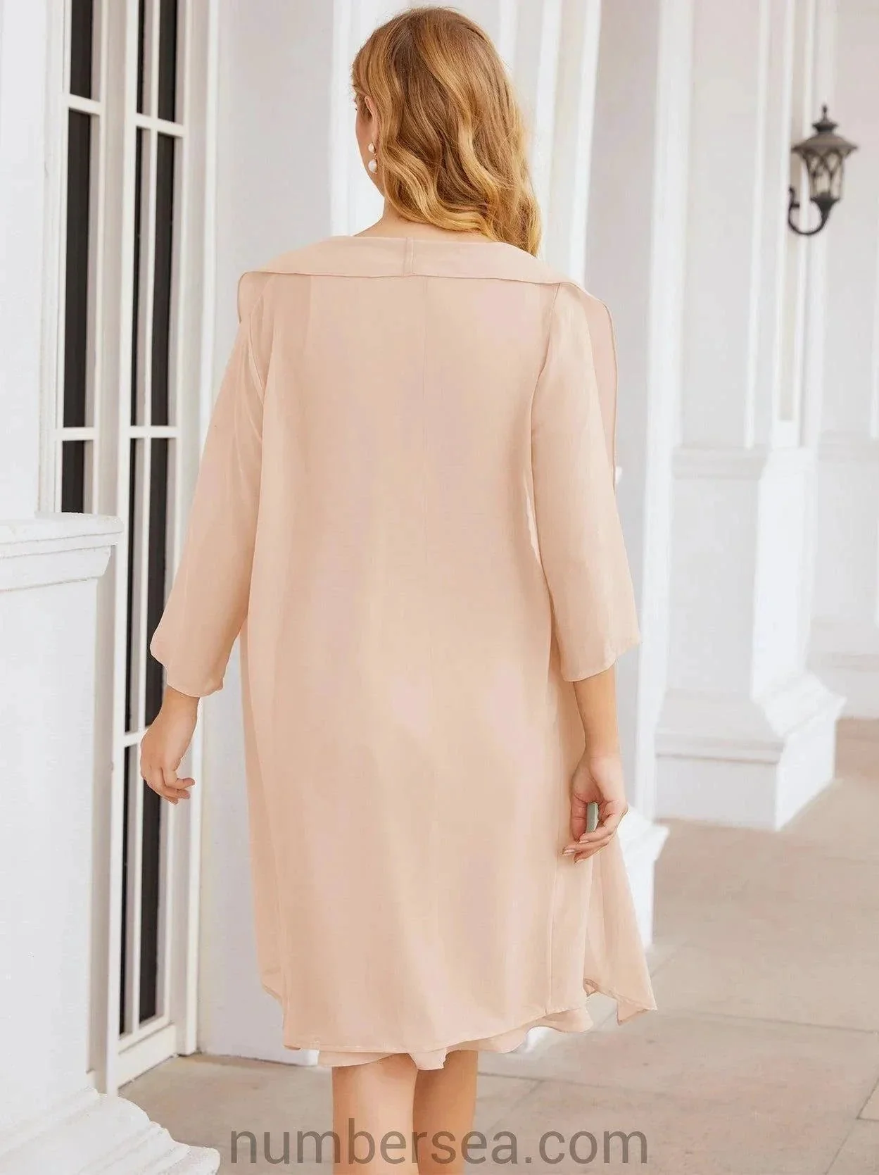Sunnderly Mother of The Bride Dresses Prom Dress Casual Pleated Dress  SY28065 - Image 30