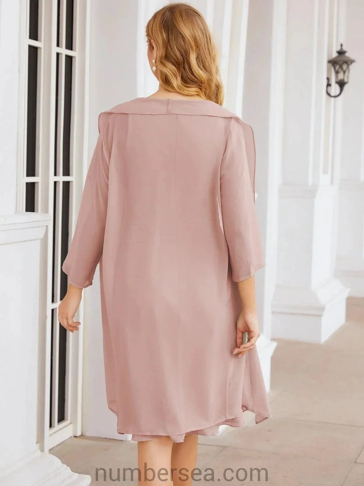 Sunnderly Mother of The Bride Dresses Prom Dress Casual Pleated Dress  SY28065 - Image 34