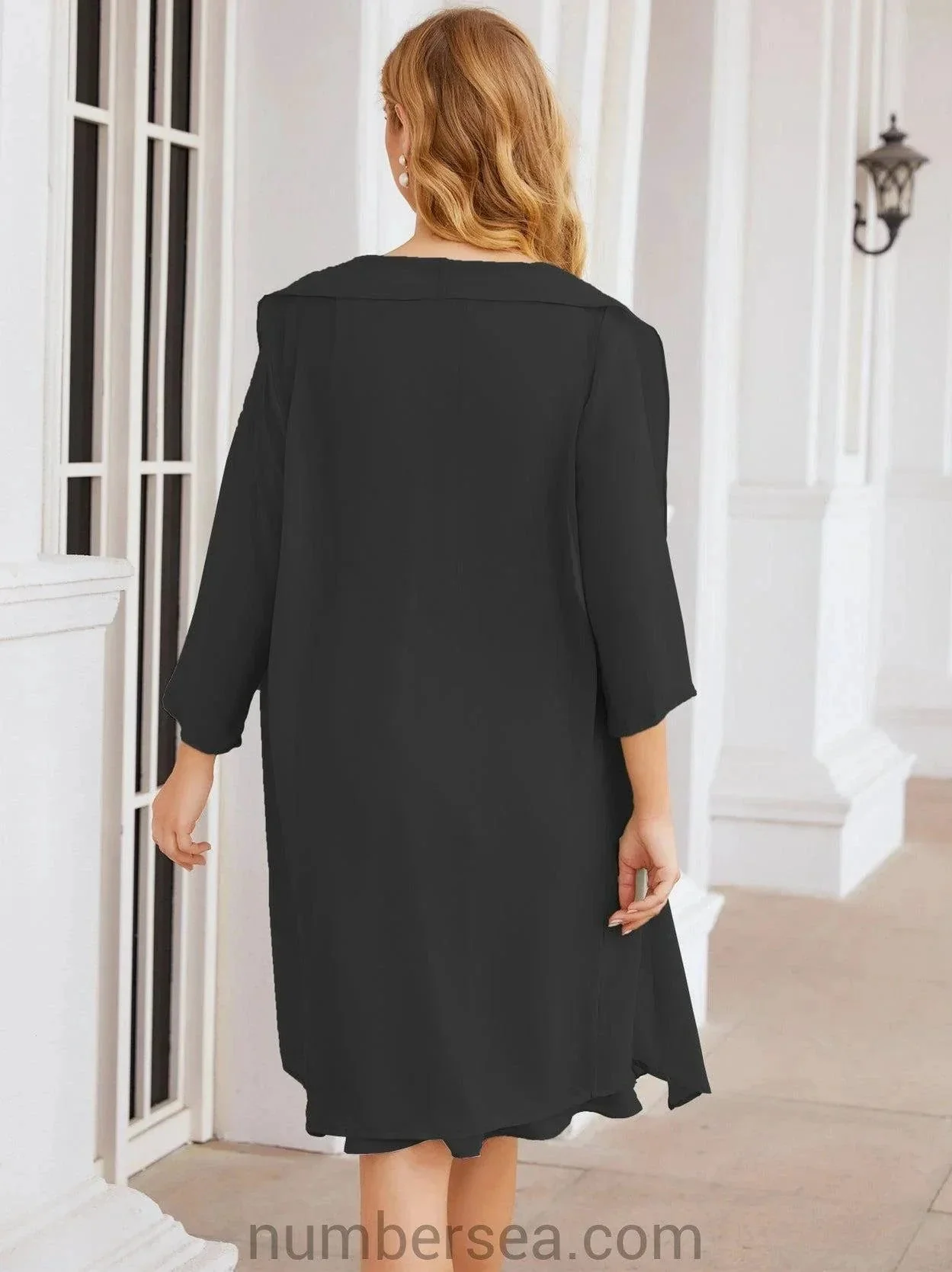 Sunnderly Mother of The Bride Dresses Prom Dress Casual Pleated Dress  SY28065 - Image 58