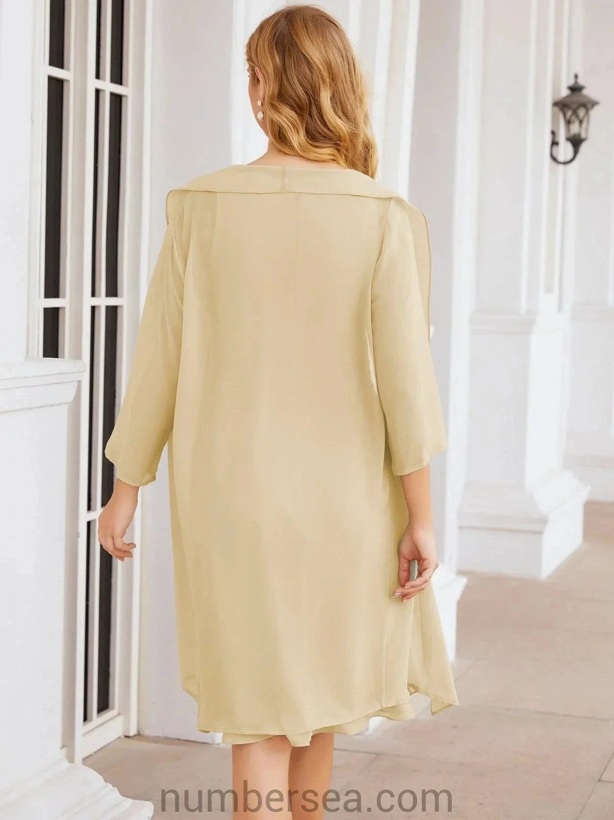 Sunnderly Mother of The Bride Dresses Prom Dress Casual Pleated Dress  SY28065 - Image 62