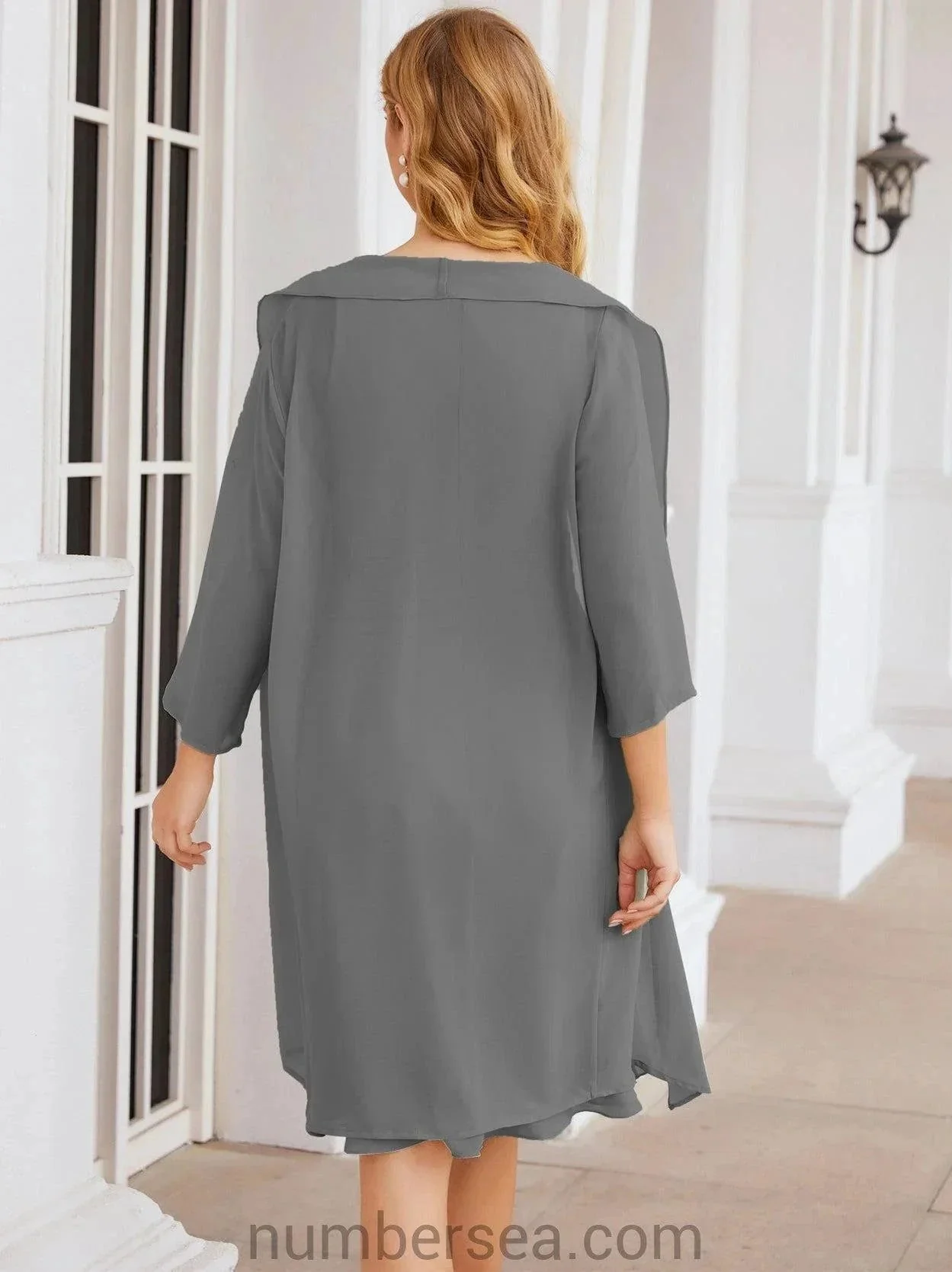 Sunnderly Mother of The Bride Dresses Prom Dress Casual Pleated Dress  SY28065 - Image 78