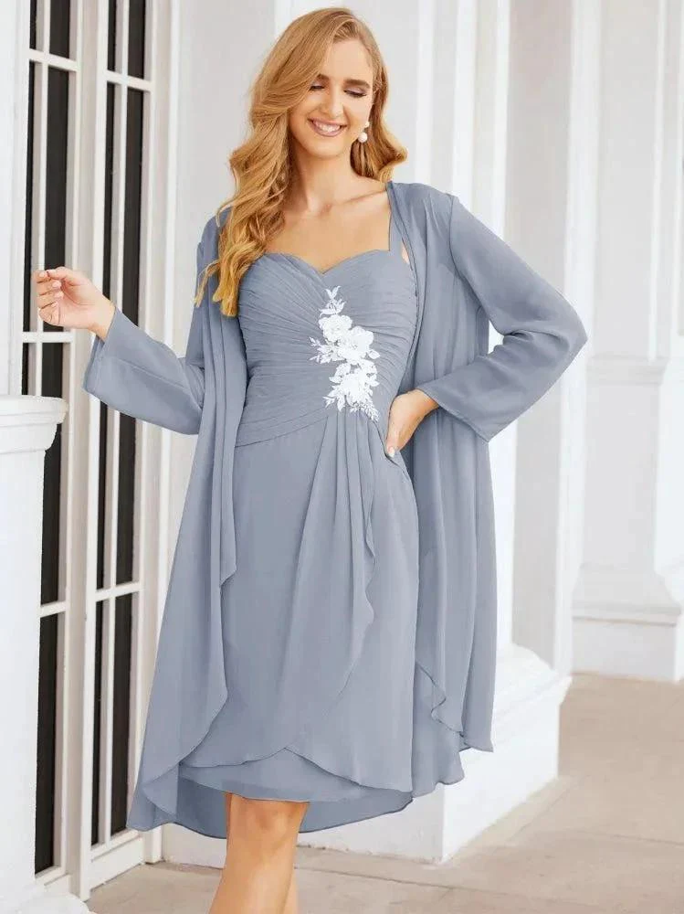 Sunnderly Mother of The Bride Groom Dresses Lace Appliques for Wedding Guest SY28066 - Image 10