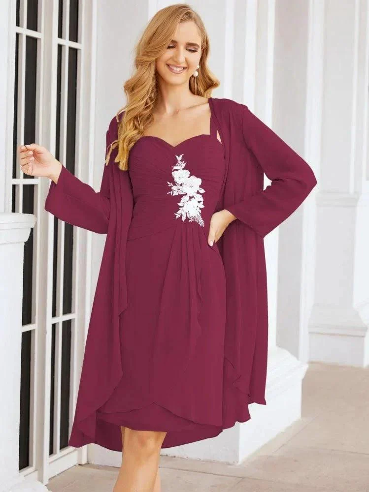 Sunnderly Mother of The Bride Groom Dresses Lace Appliques for Wedding Guest SY28066 - Image 100