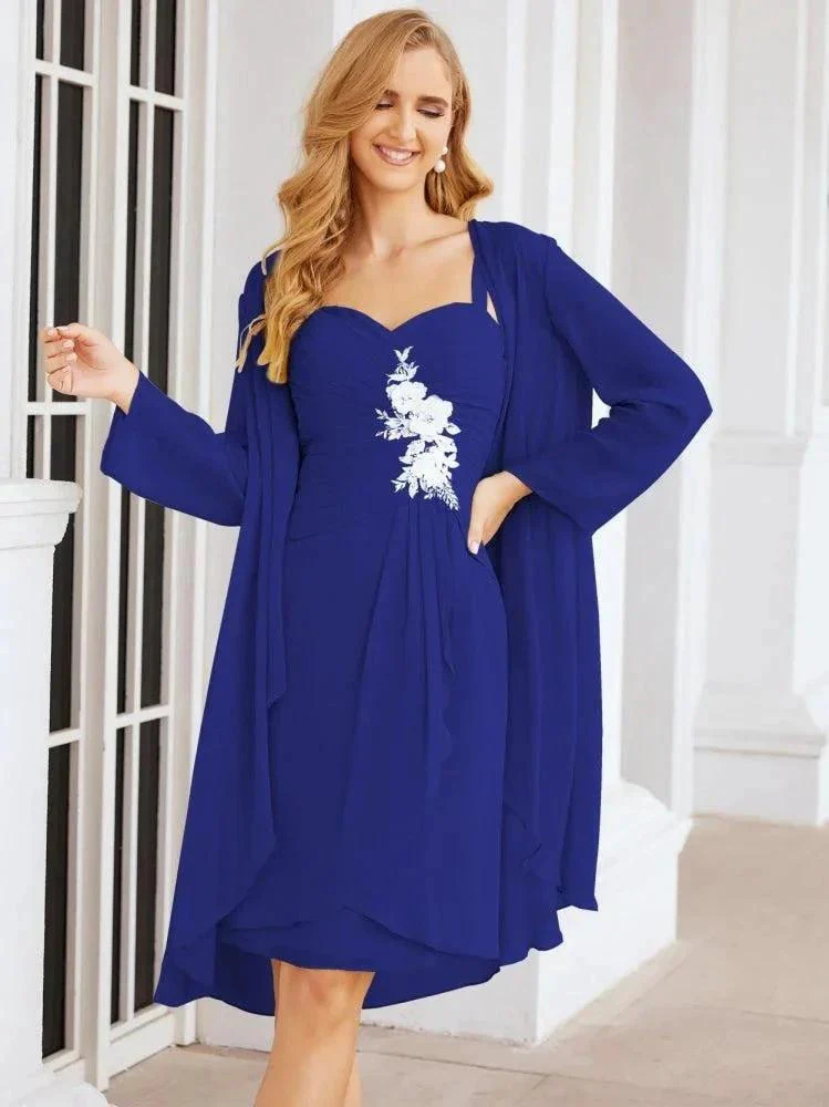 Sunnderly Mother of The Bride Groom Dresses Lace Appliques for Wedding Guest SY28066 - Image 109
