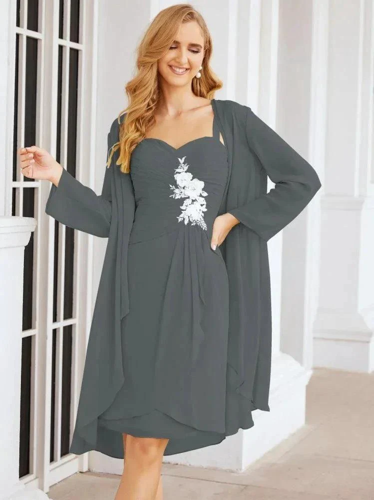 Sunnderly Mother of The Bride Groom Dresses Lace Appliques for Wedding Guest SY28066 - Image 112