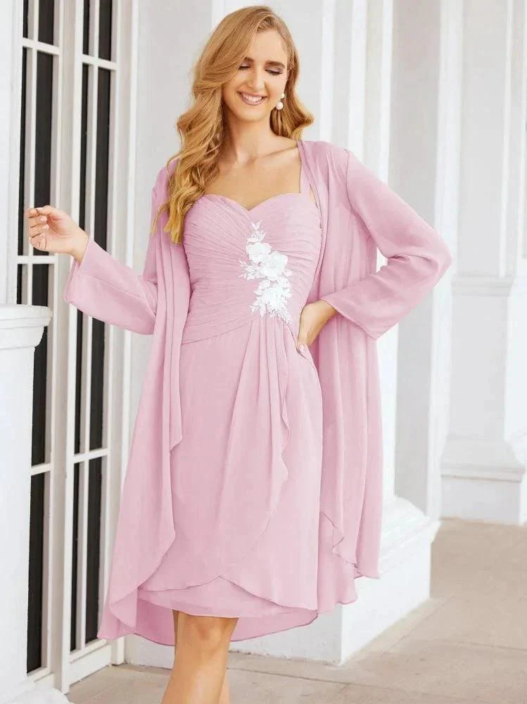 Sunnderly Mother of The Bride Groom Dresses Lace Appliques for Wedding Guest SY28066 - Image 115