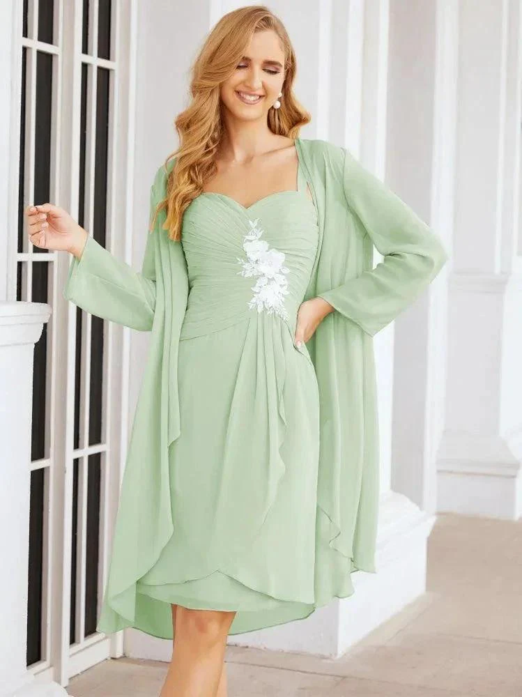 Sunnderly Mother of The Bride Groom Dresses Lace Appliques for Wedding Guest SY28066 - Image 13