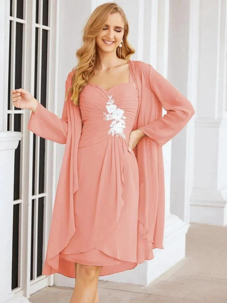 Sunnderly Mother of The Bride Groom Dresses Lace Appliques for Wedding Guest SY28066 - Image 16