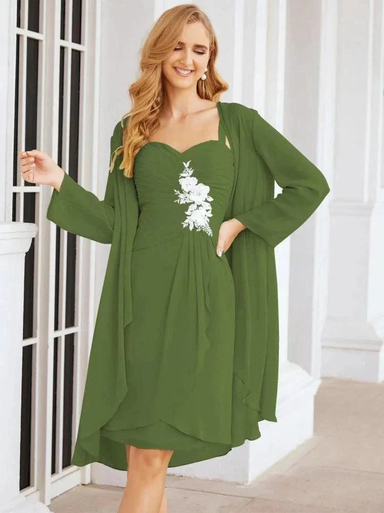 Sunnderly Mother of The Bride Groom Dresses Lace Appliques for Wedding Guest SY28066 - Image 19