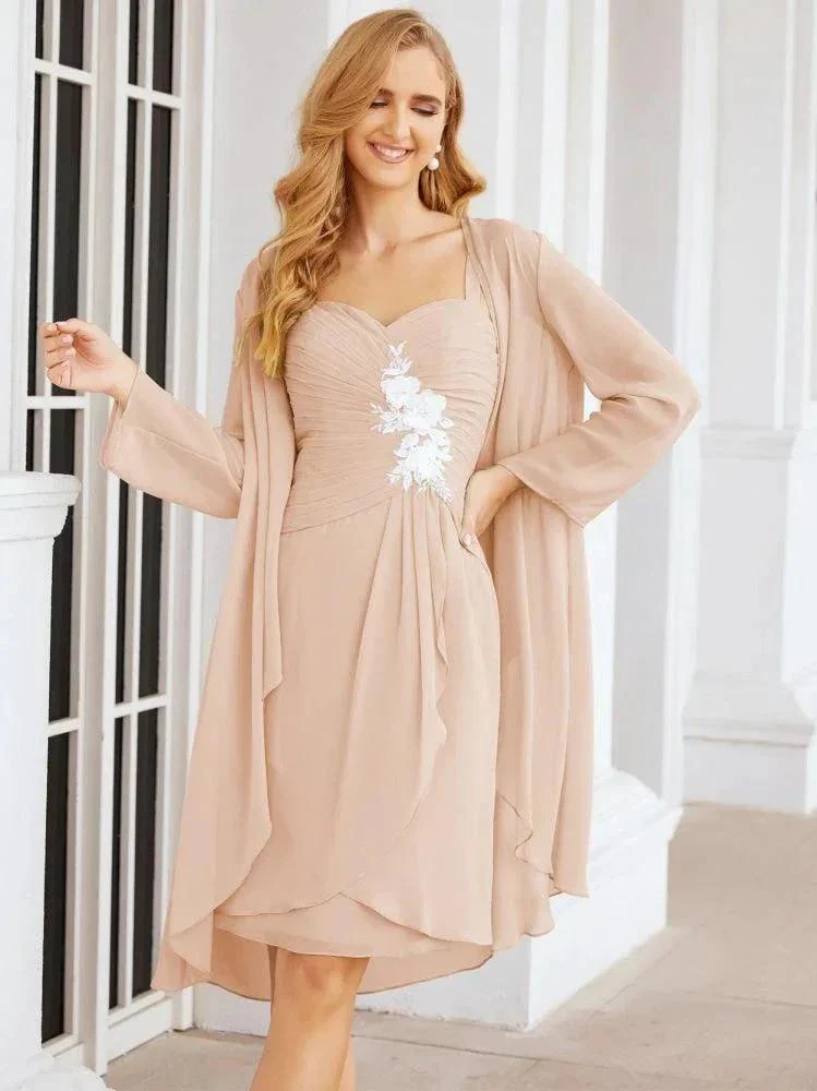 Sunnderly Mother of The Bride Groom Dresses Lace Appliques for Wedding Guest SY28066 - Image 22