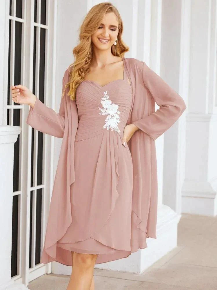 Sunnderly Mother of The Bride Groom Dresses Lace Appliques for Wedding Guest SY28066 - Image 25