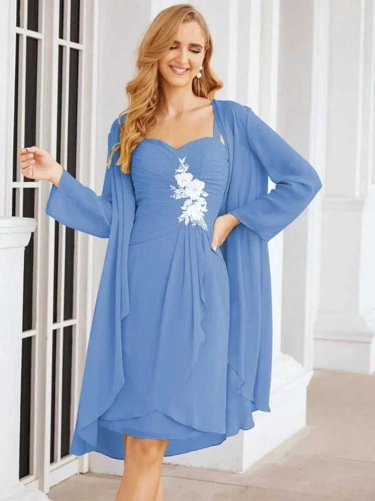 Sunnderly Mother of The Bride Groom Dresses Lace Appliques for Wedding Guest SY28066 - Image 28