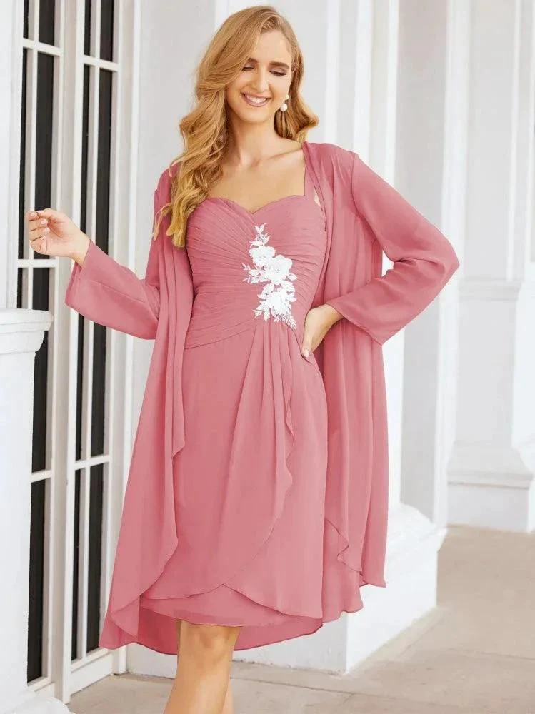 Sunnderly Mother of The Bride Groom Dresses Lace Appliques for Wedding Guest SY28066 - Image 31