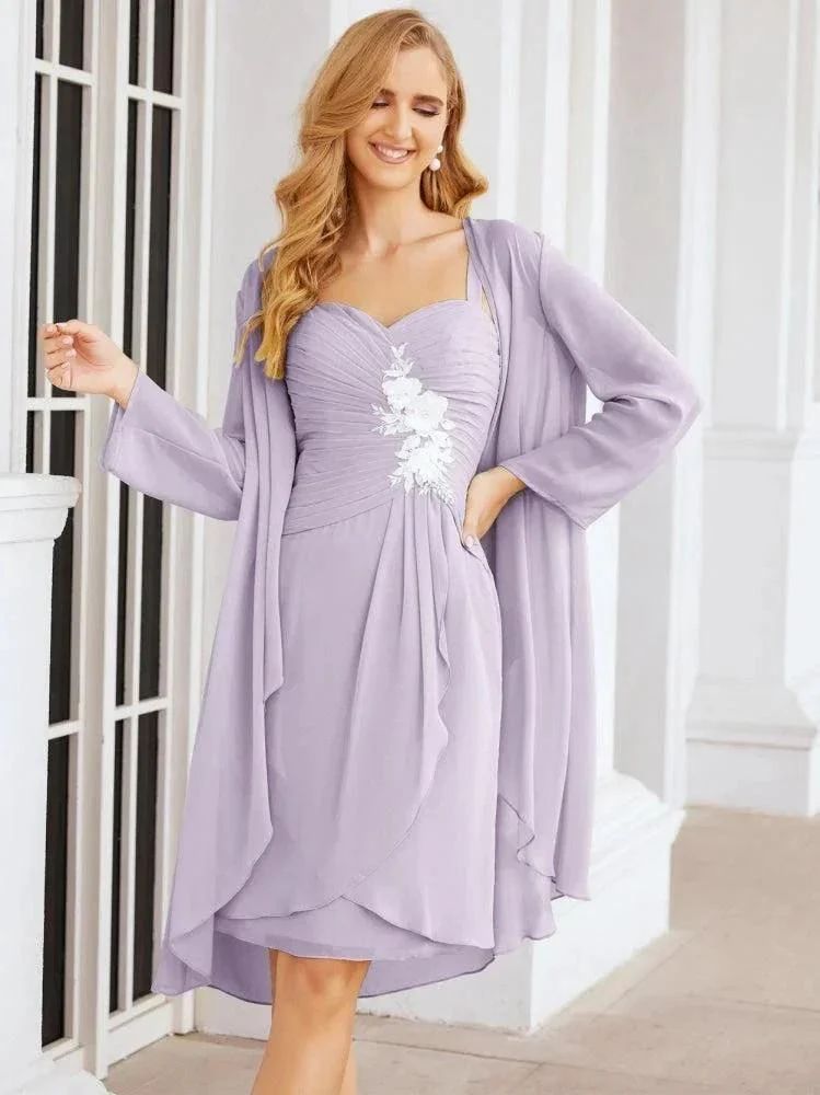 Sunnderly Mother of The Bride Groom Dresses Lace Appliques for Wedding Guest SY28066 - Image 40