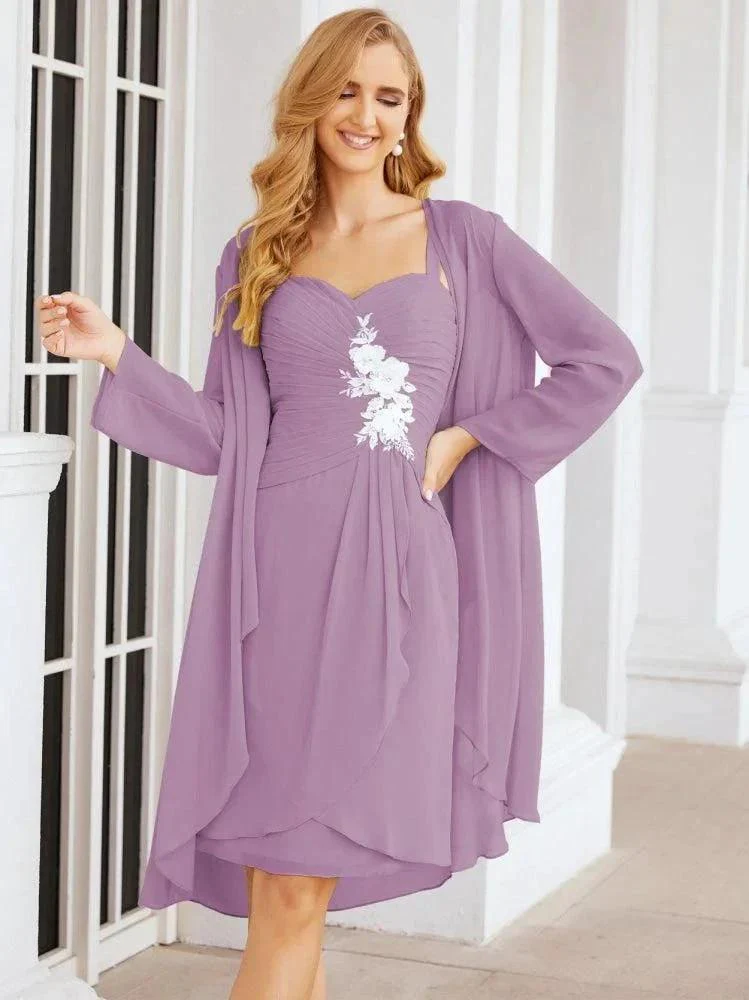 Sunnderly Mother of The Bride Groom Dresses Lace Appliques for Wedding Guest SY28066 - Image 61