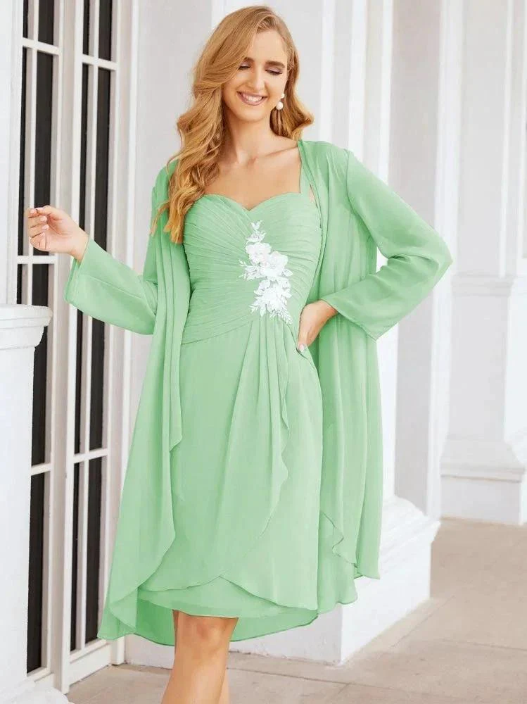 Sunnderly Mother of The Bride Groom Dresses Lace Appliques for Wedding Guest SY28066 - Image 64
