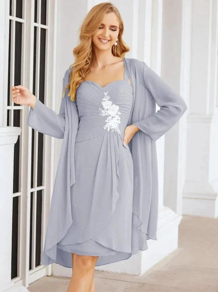 Sunnderly Mother of The Bride Groom Dresses Lace Appliques for Wedding Guest SY28066 - Image 7