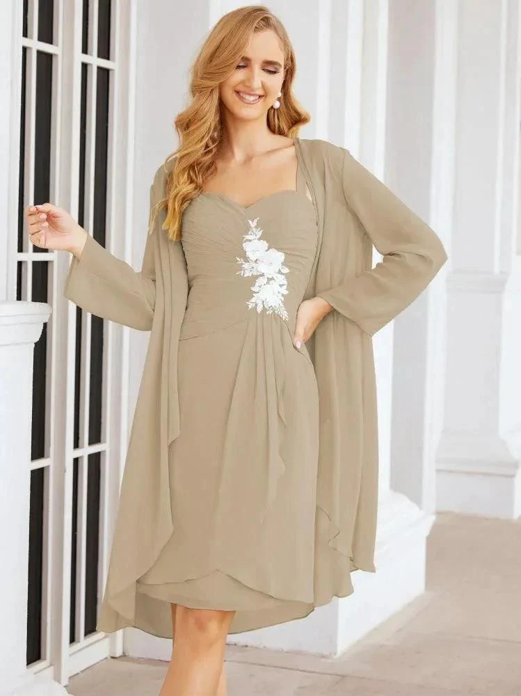 Sunnderly Mother of The Bride Groom Dresses Lace Appliques for Wedding Guest SY28066 - Image 70