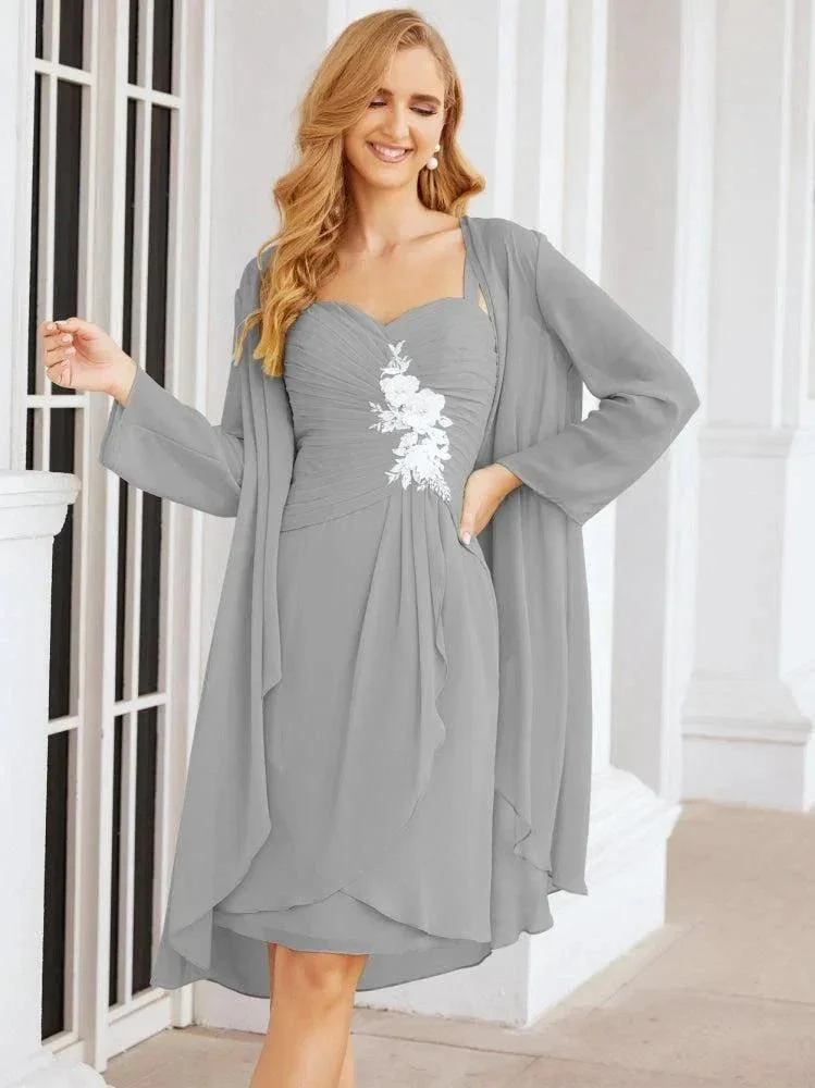 Sunnderly Mother of The Bride Groom Dresses Lace Appliques for Wedding Guest SY28066 - Image 73