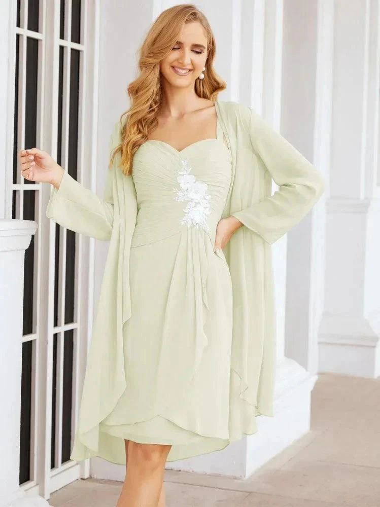 Sunnderly Mother of The Bride Groom Dresses Lace Appliques for Wedding Guest SY28066 - Image 76