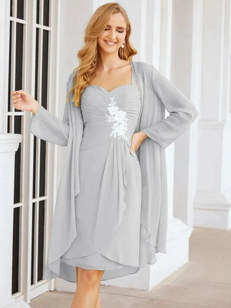 Sunnderly Mother of The Bride Groom Dresses Lace Appliques for Wedding Guest SY28066 - Image 79