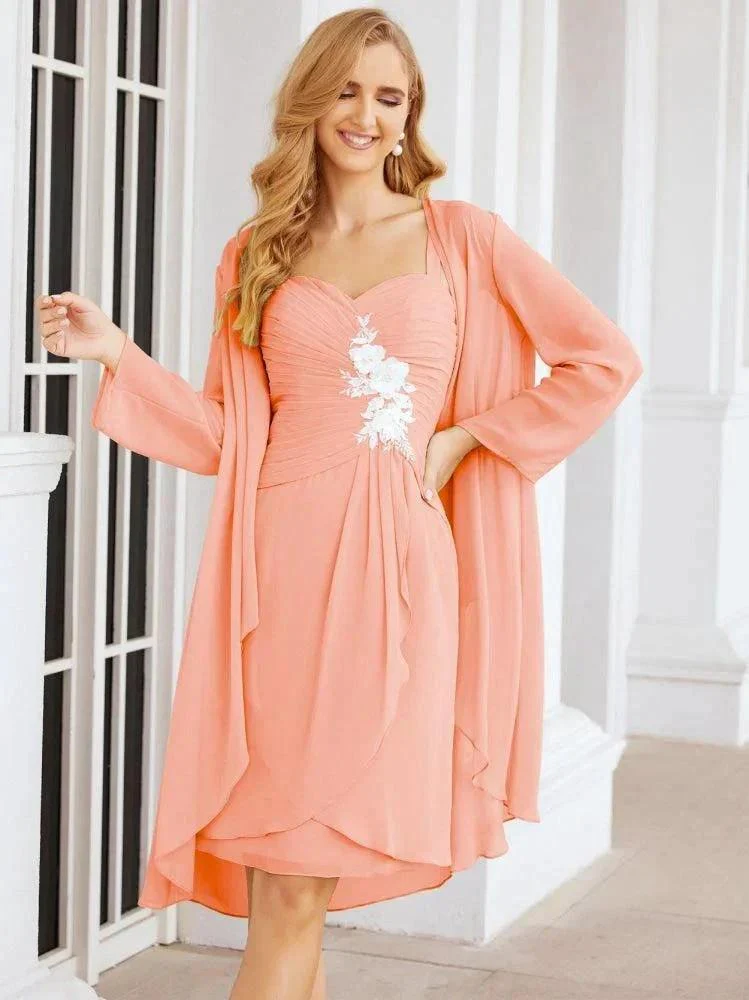 Sunnderly Mother of The Bride Groom Dresses Lace Appliques for Wedding Guest SY28066 - Image 85
