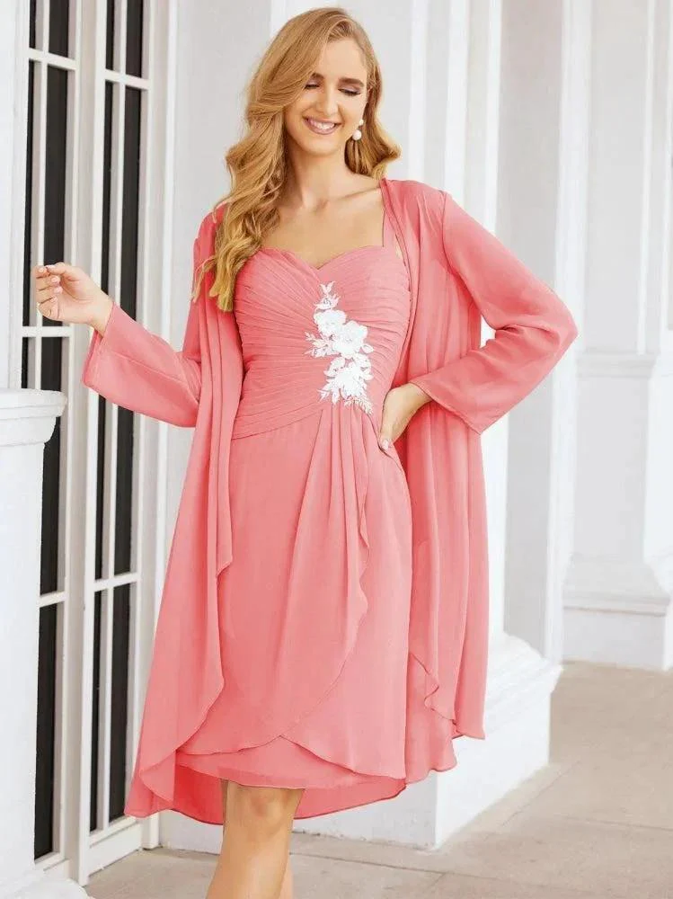 Sunnderly Mother of The Bride Groom Dresses Lace Appliques for Wedding Guest SY28066 - Image 88