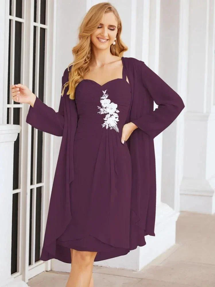 Sunnderly Mother of The Bride Groom Dresses Lace Appliques for Wedding Guest SY28066 - Image 91