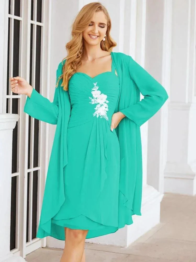 Sunnderly Mother of The Bride Groom Dresses Lace Appliques for Wedding Guest SY28066 - Image 94
