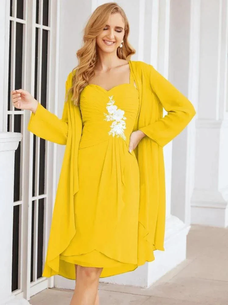 Sunnderly Mother of The Bride Groom Dresses Lace Appliques for Wedding Guest SY28066 - Image 97